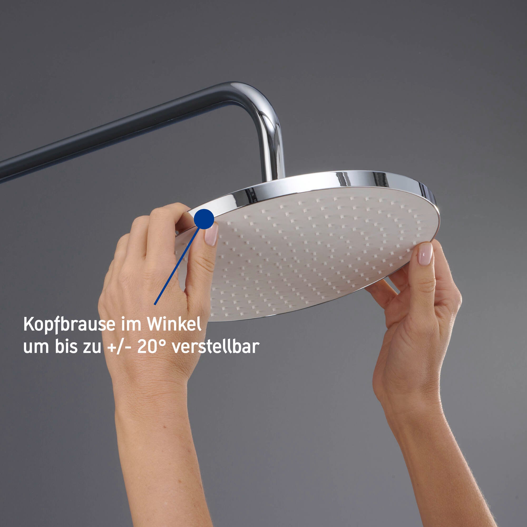 Duravit sistema doccia con termostato e mensola in vetro