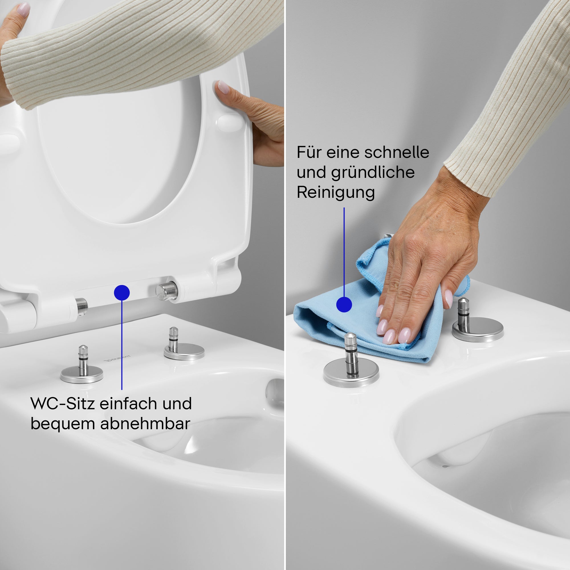 Sedile WC universale Duravit Univavo con chiusura ammortizzata