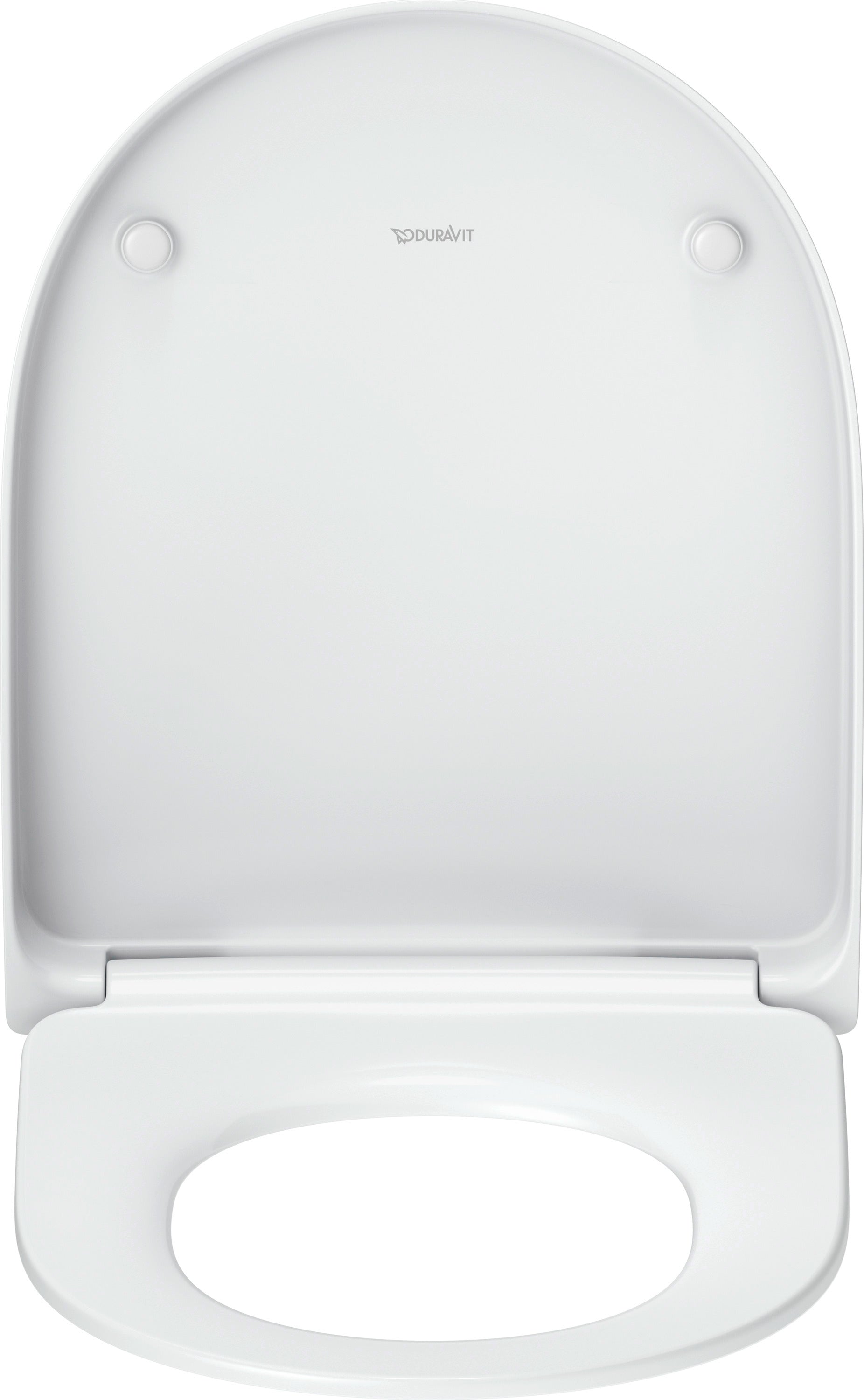 Copriwater universale Duravit Univavo con chiusura ammortizzata, ovale 