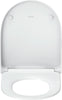 Copriwater universale Duravit Univavo con chiusura ammortizzata, ovale 