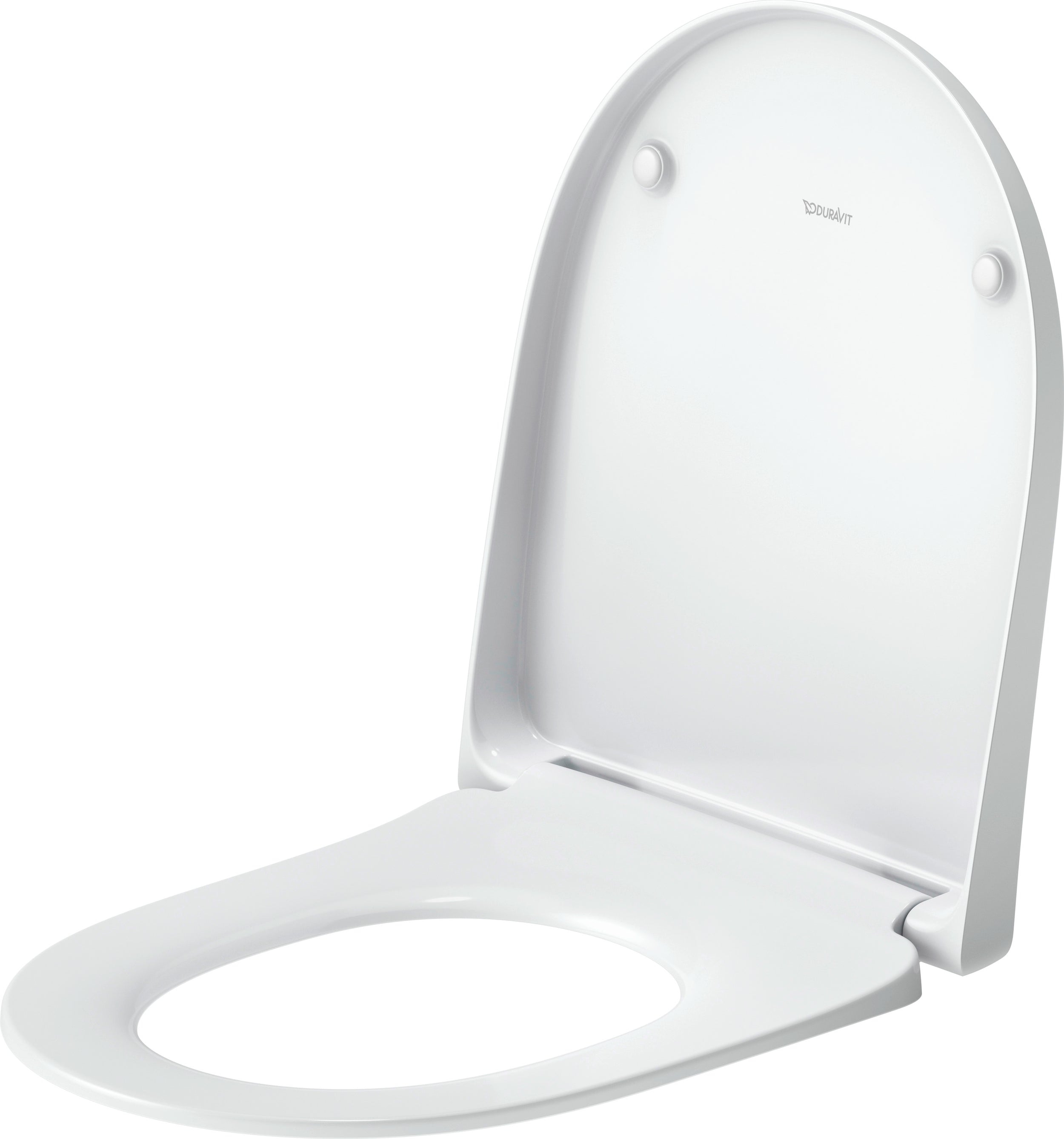 Copriwater universale Duravit Univavo con chiusura ammortizzata, ovale 