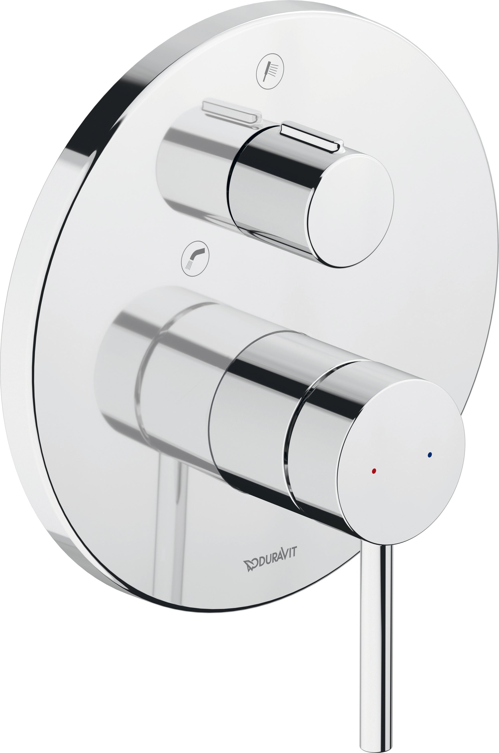 Miscelatore monocomando da incasso per vasca Duravit Circle