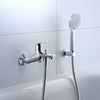 Duravit DuraVelez, miscelatore per vasca da bagno, esterno, 2 utenze, cromo