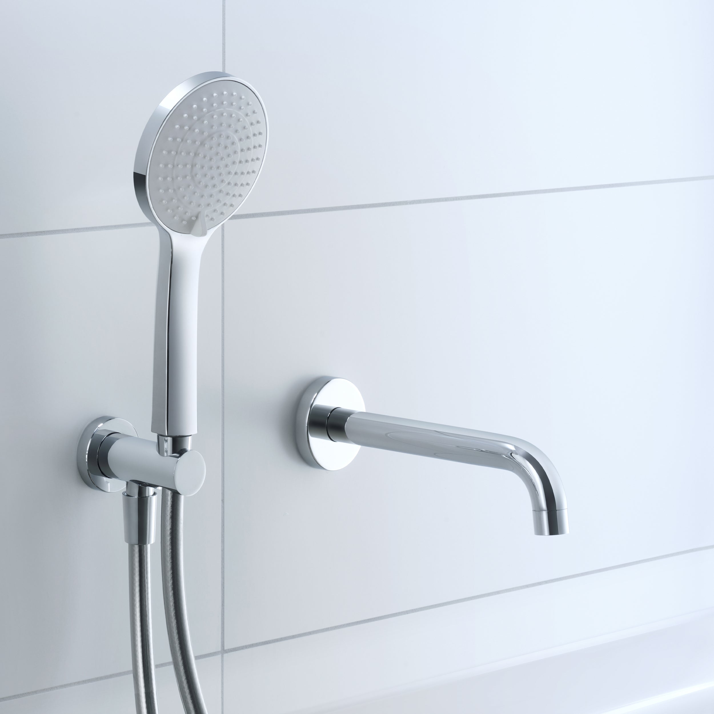 Duravit DuraVelez bocca da bagno, cromo