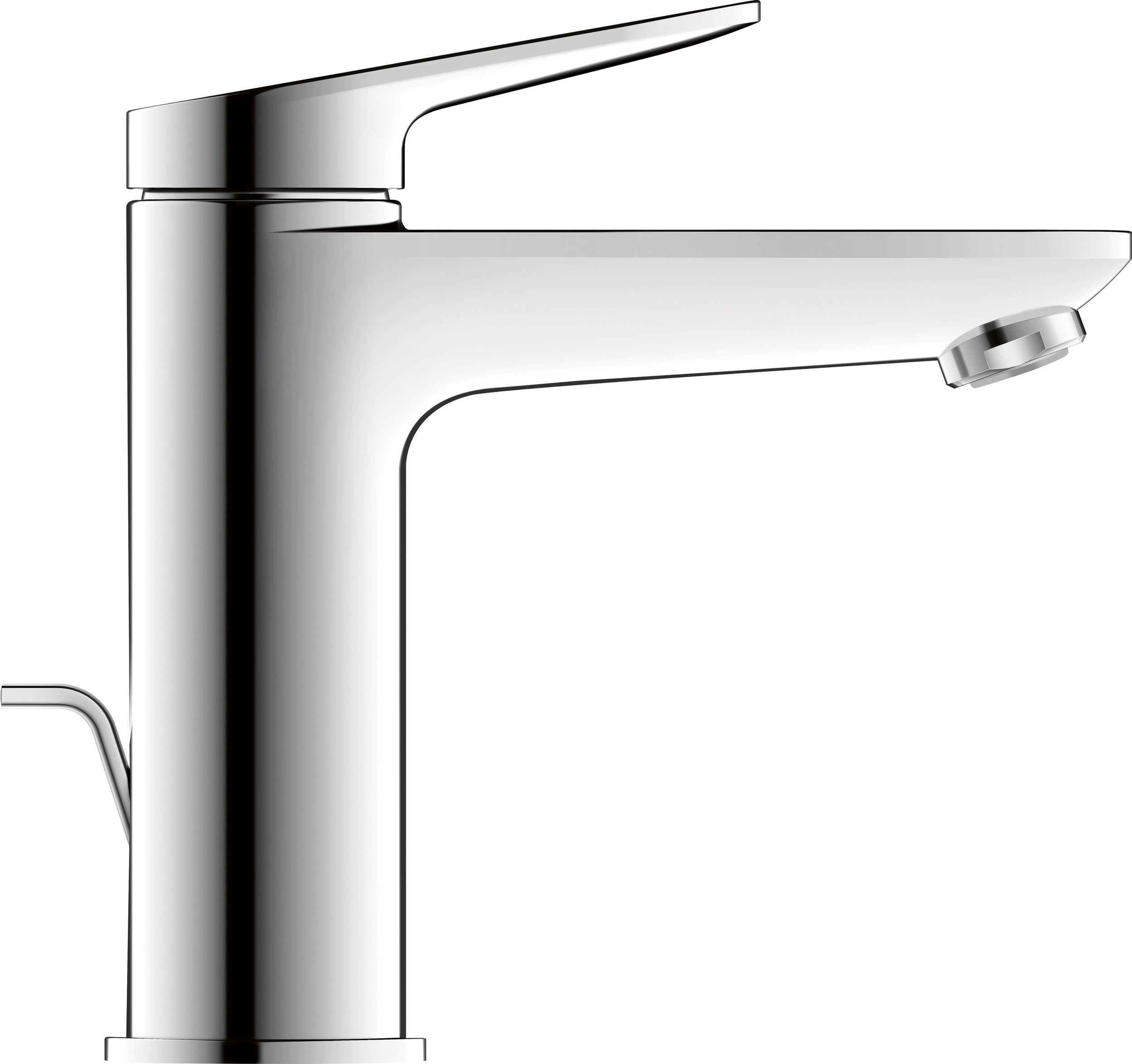 Miscelatore monocomando per lavabo Duravit Wave M FreshStart - rubinetto di scarico selezionabile