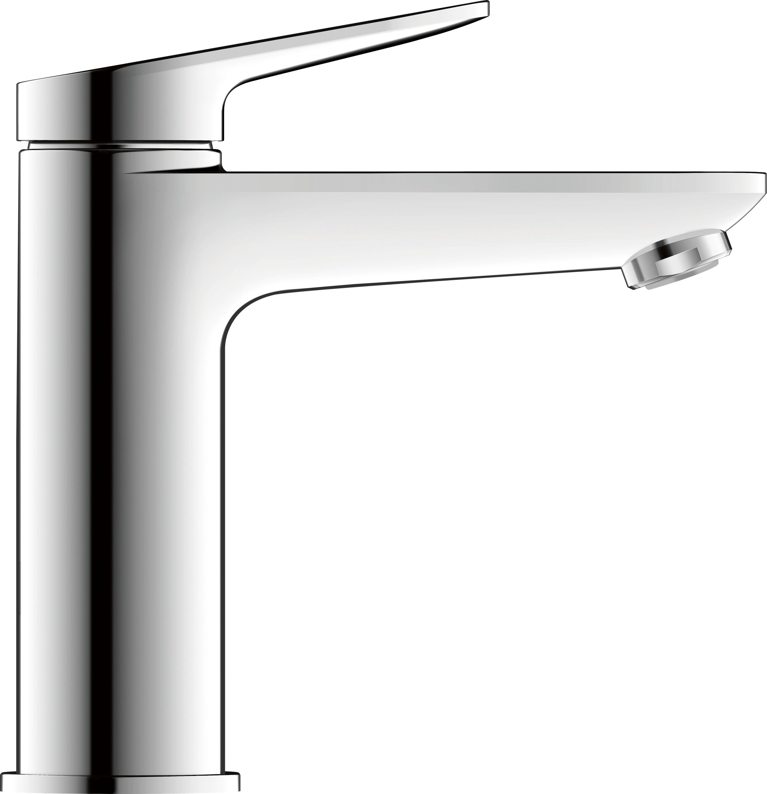 Miscelatore monocomando per lavabo Duravit Wave M FreshStart - rubinetto di scarico selezionabile