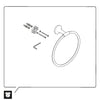 Duravit Starck T anello per asciugamani