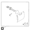 Duravit Starck T porta rotolo di carta