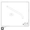 Duravit Universal braccio doccia
