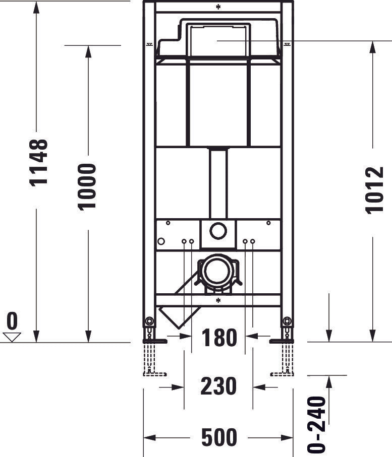 Elemento WC DuraSystem, Basic
