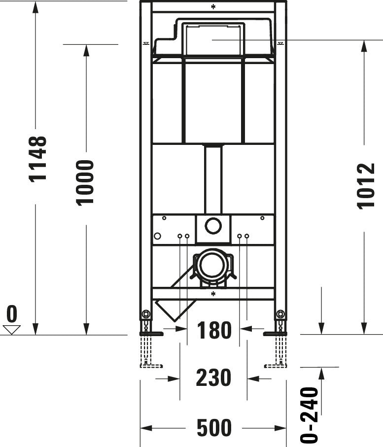 Elemento WC DuraSystem, Basic