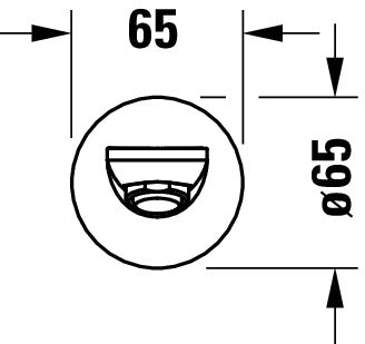 Bocca da bagno Duravit Wave 