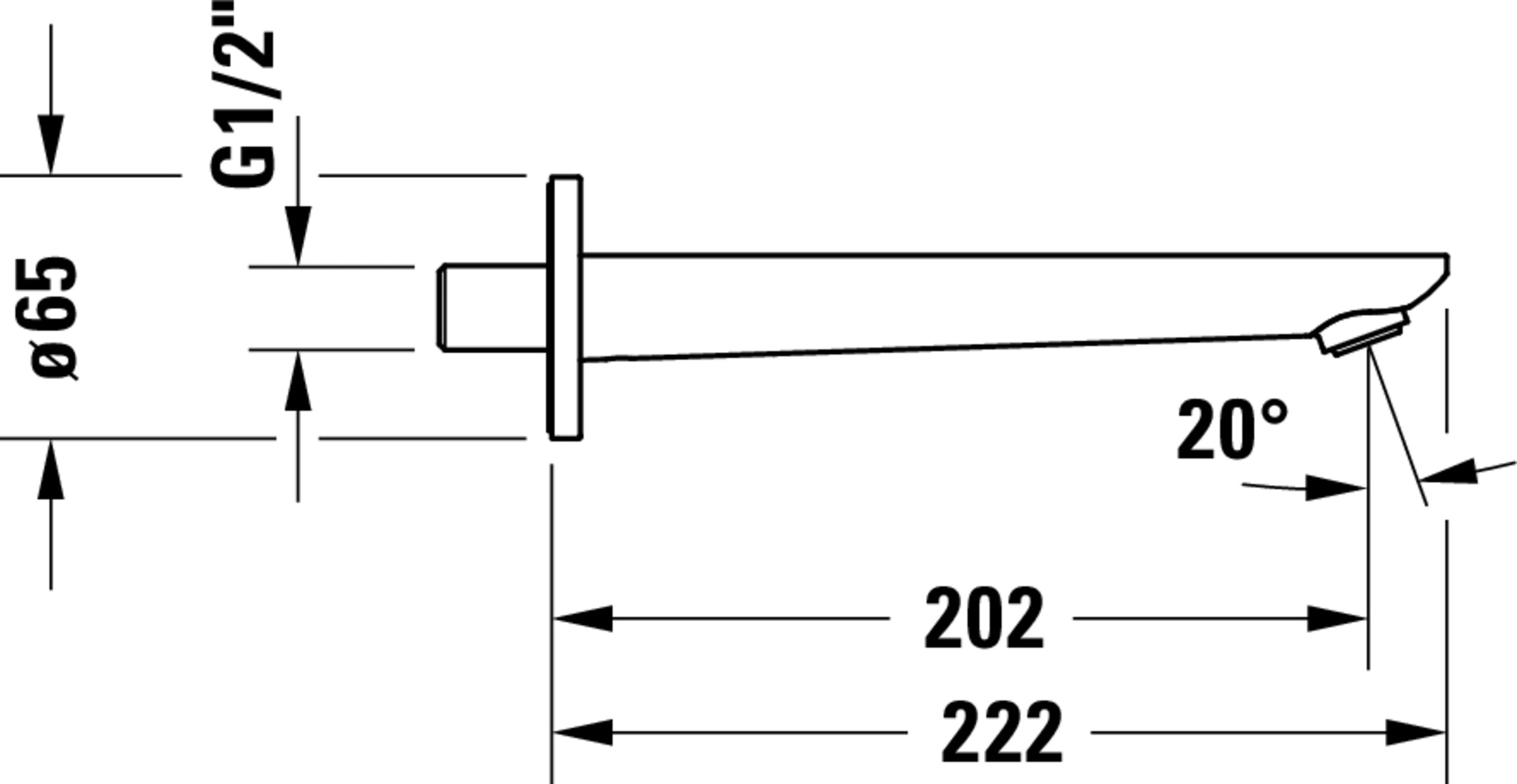 Rubinetteria per vasca Duravit con termostato