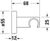 Supporto doccia universale Duravit