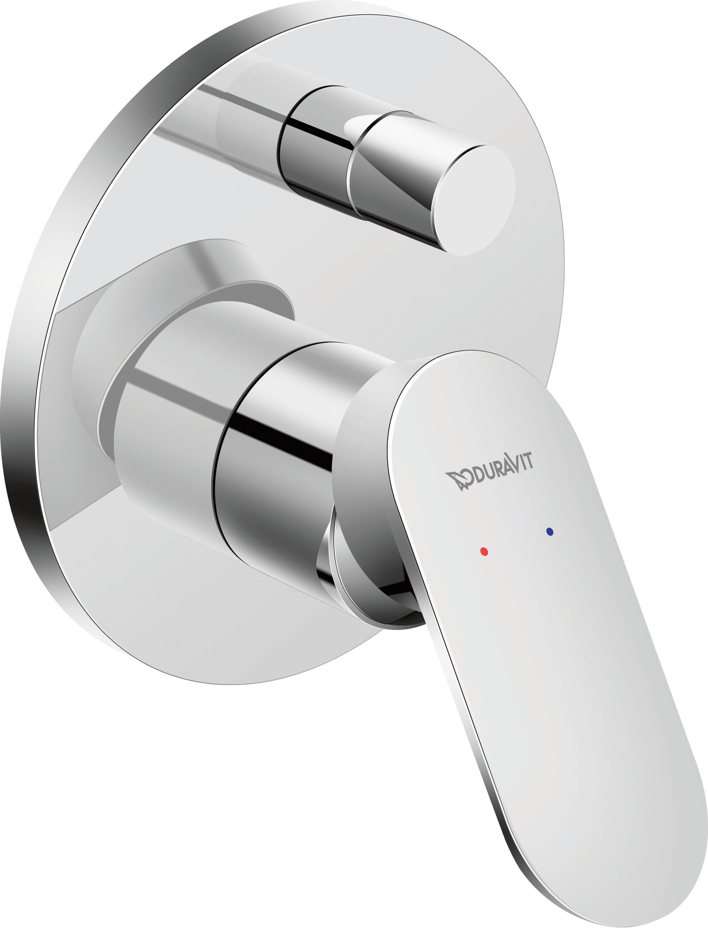 Set di miscelatori monocomando da incasso Duravit Wave
