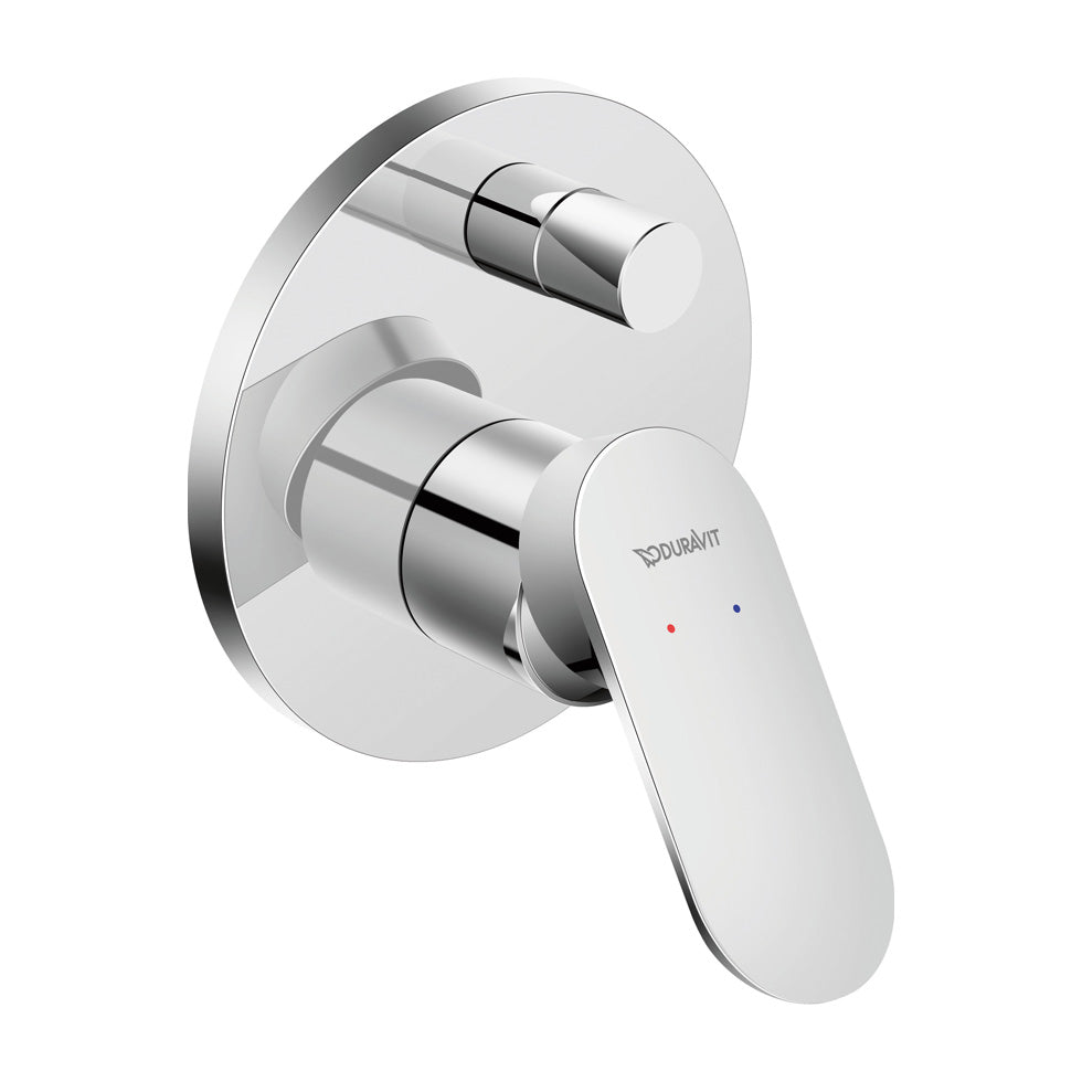 Set di miscelatori monocomando da incasso Duravit Wave