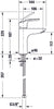 Miscelatore per lavabo Duravit DuraVelez