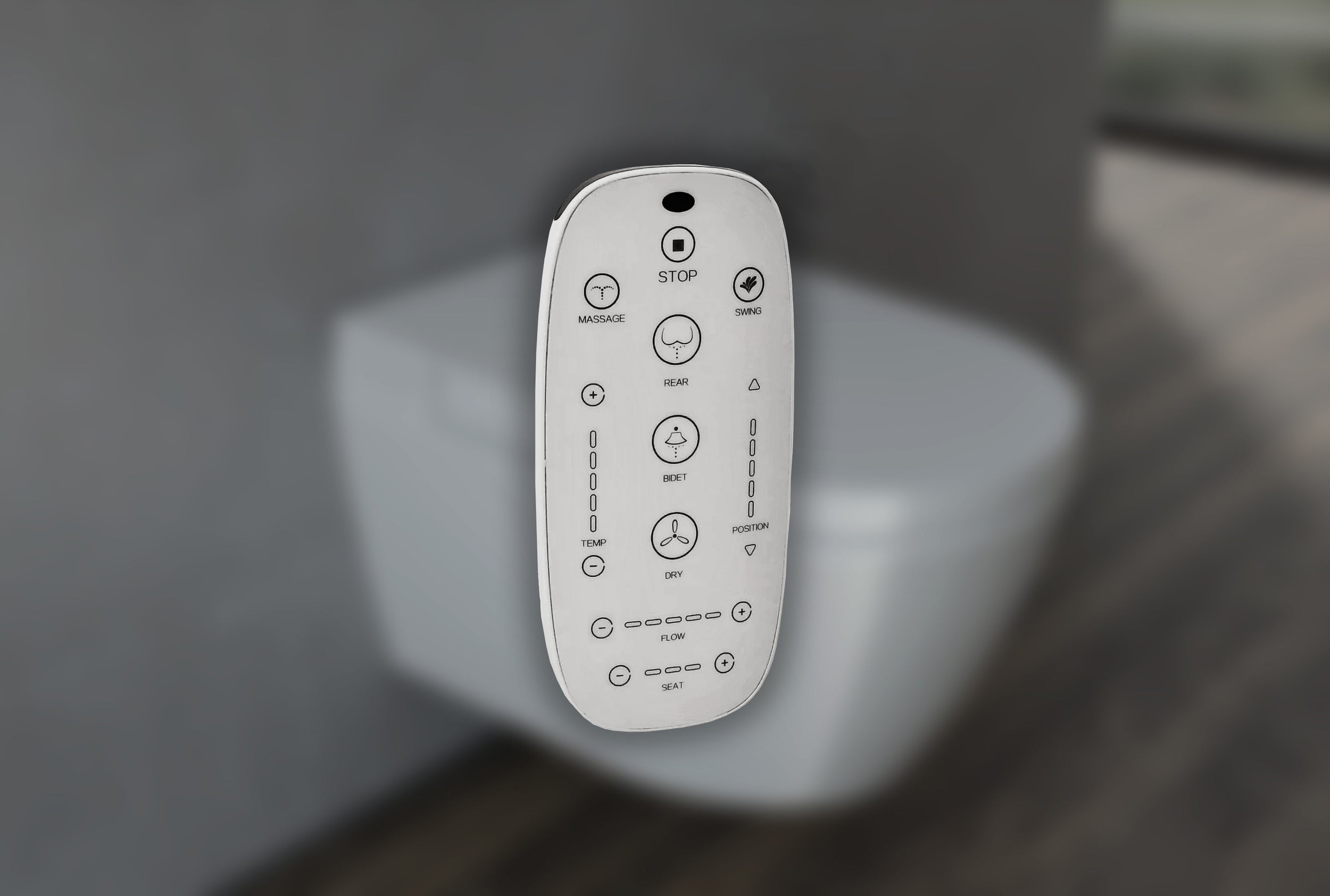 Set completo WC doccia 540 PRO con elemento da parete Geberit Duofix