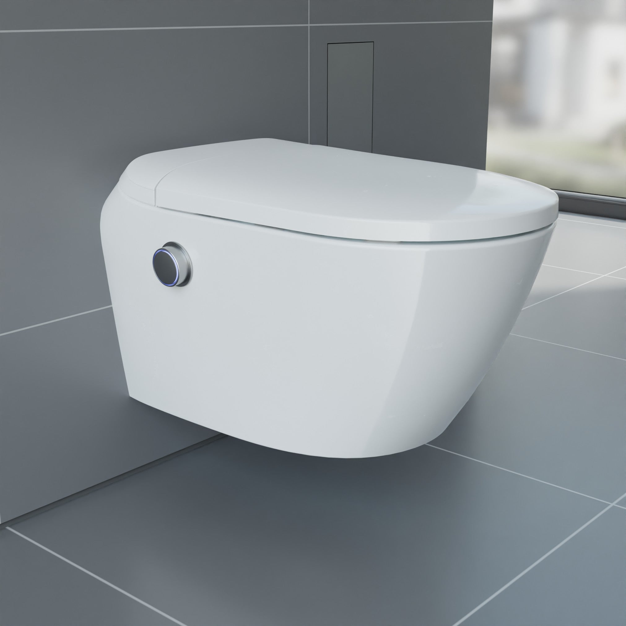 Set completo WC doccia T640 PRO con elemento da parete Geberit Duofix