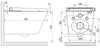 Pacchetto WC completo 36: WC doccia Basic 1102