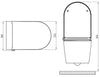 Pacchetto risparmio WC 6: DUSCH-WC Basic 1102