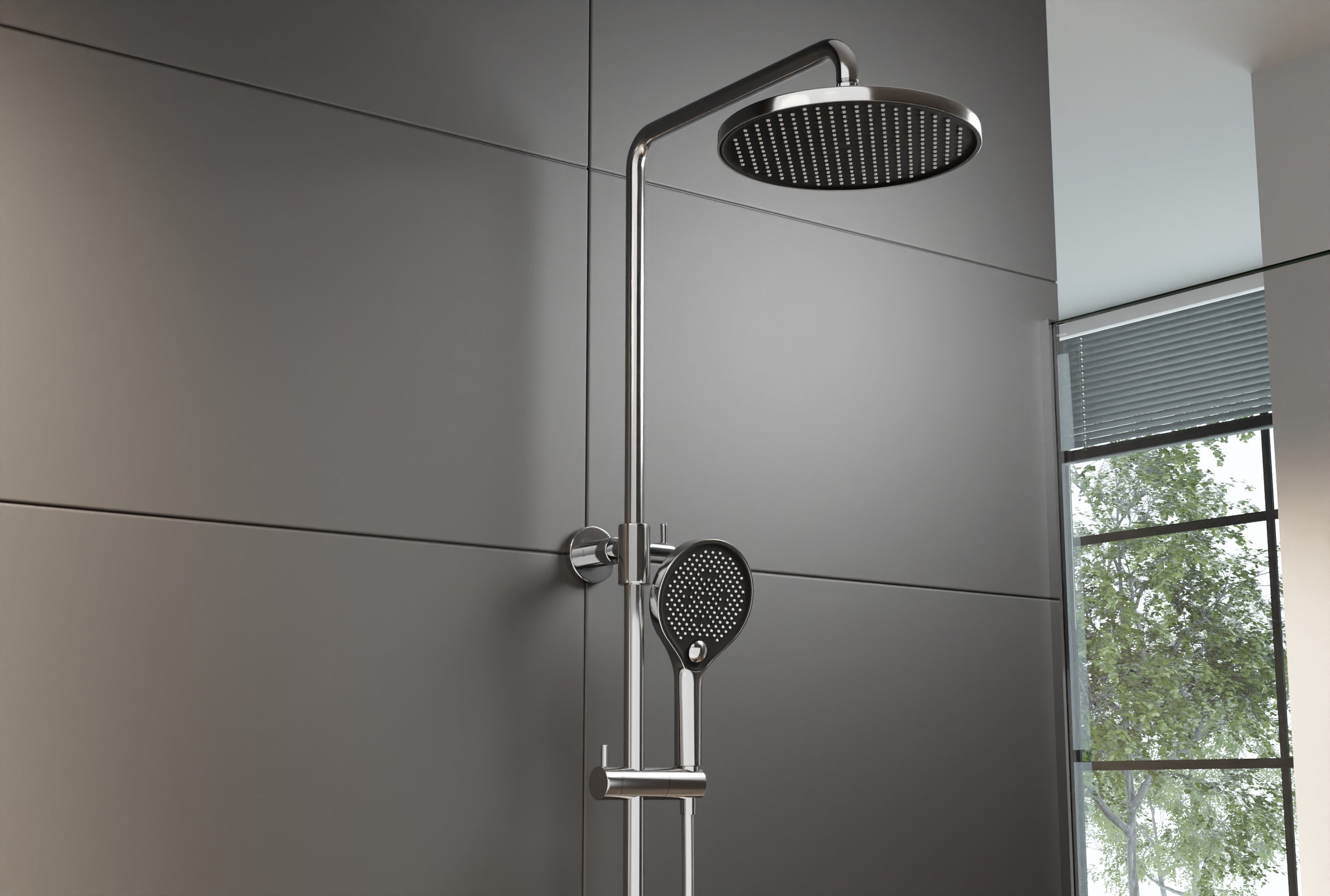 Colonna doccia design termostatata 8221 BASIC