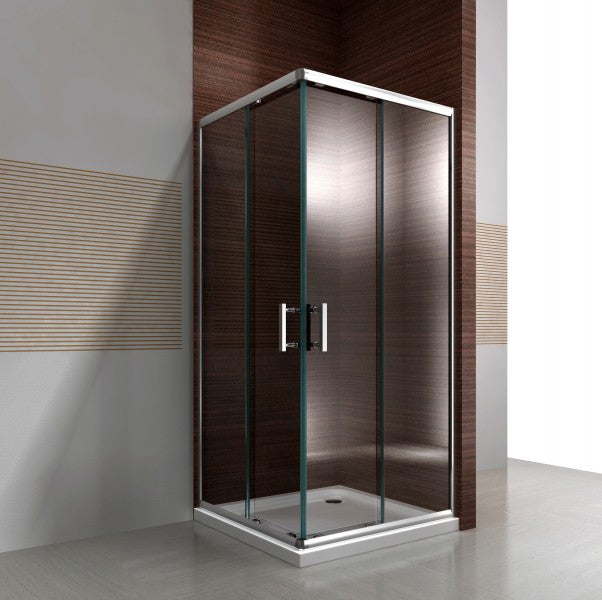 Cabina doccia angolare rivestimento NANO   - 90 x 90cm - 6mm - senza piatto doccia