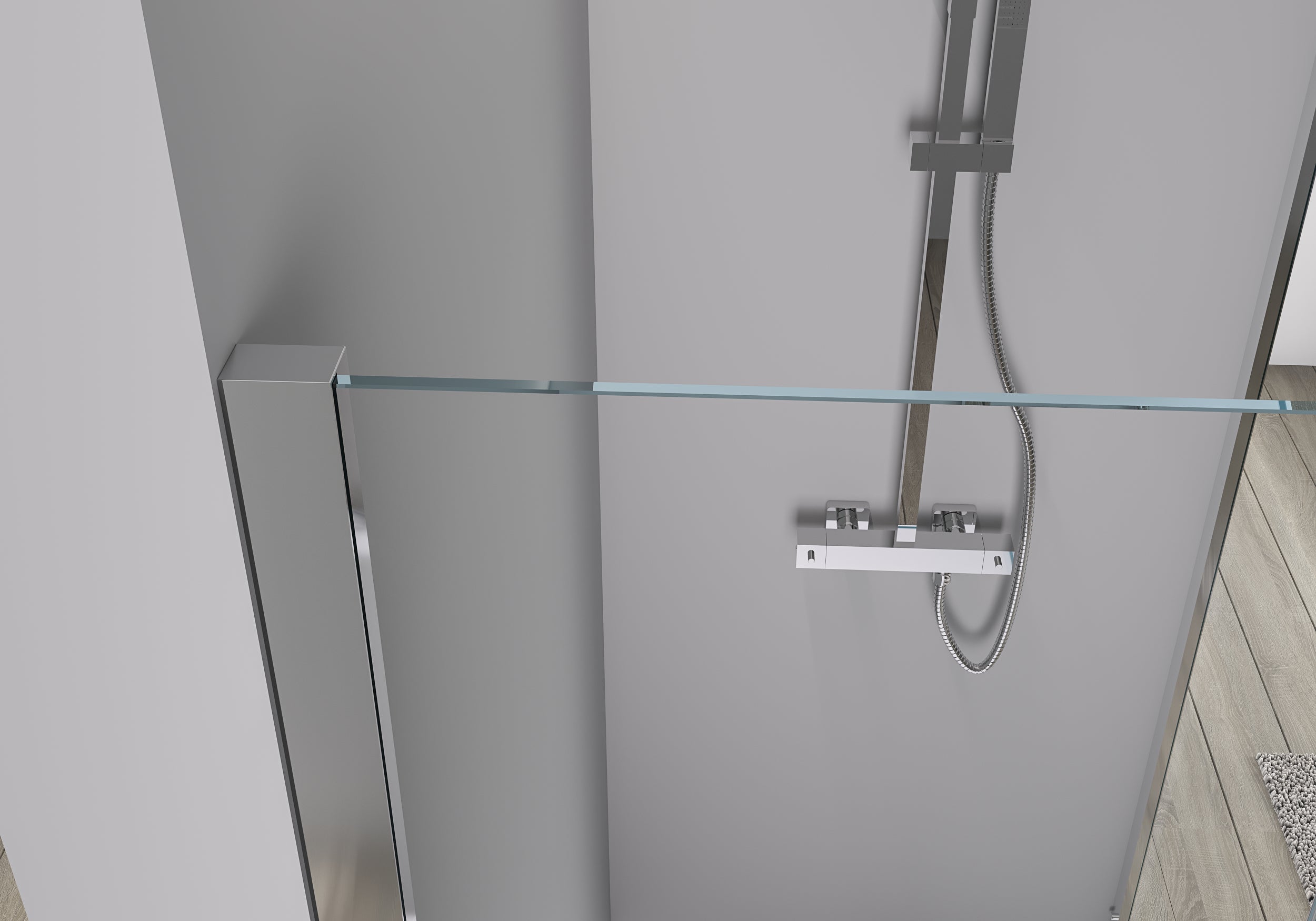 Cabina doccia con porta scorrevole EX806
