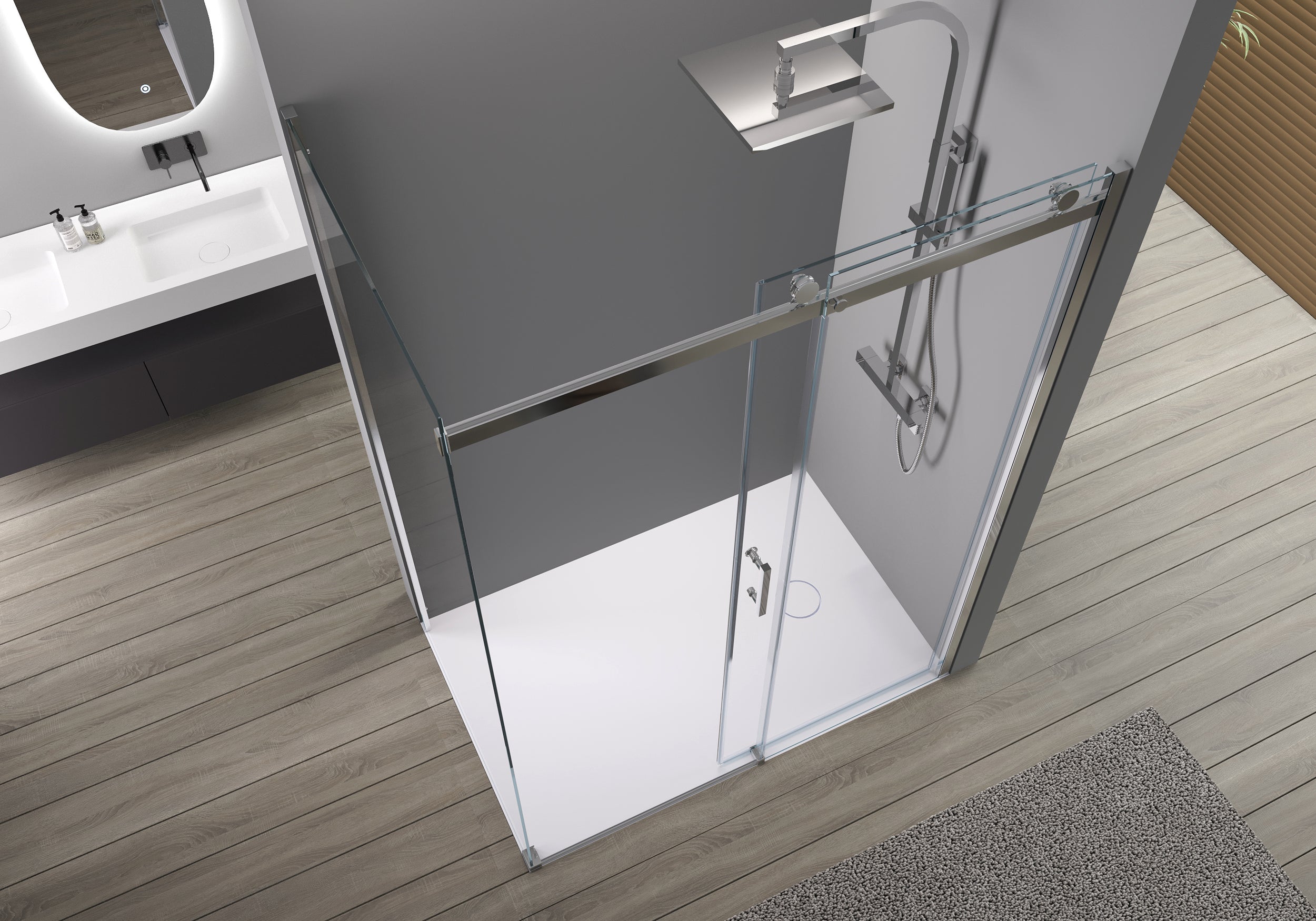 Cabina doccia con porta scorrevole EX806