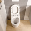 WC a libera installazione VIREO Bianco