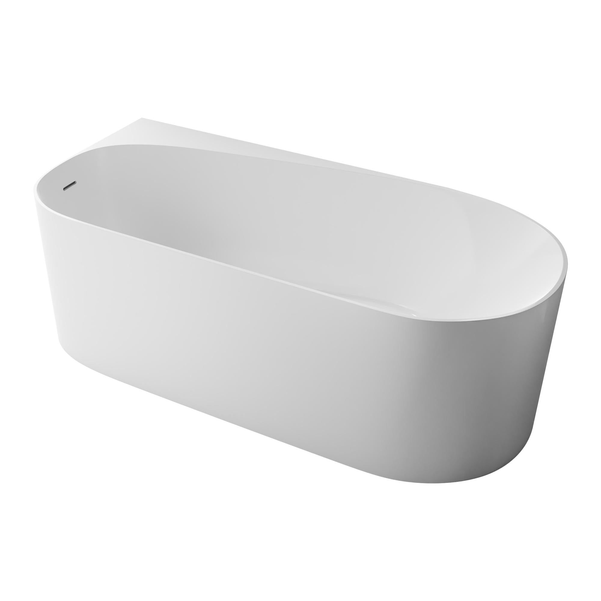 Vasca da bagno freestanding ONDA CORNER Acrilico