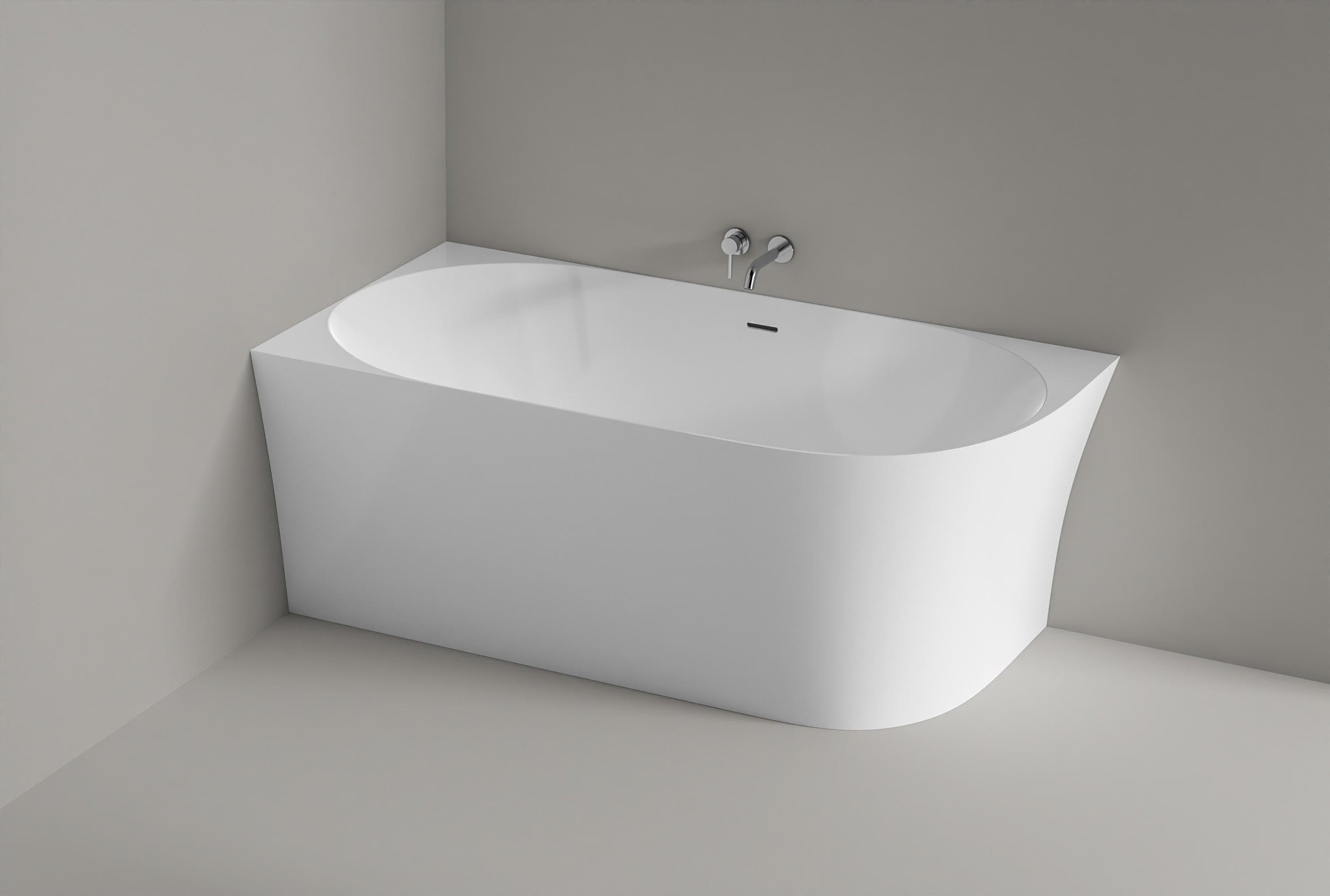 Vasca da bagno freestanding NOVA SLIM LINE Acrilico