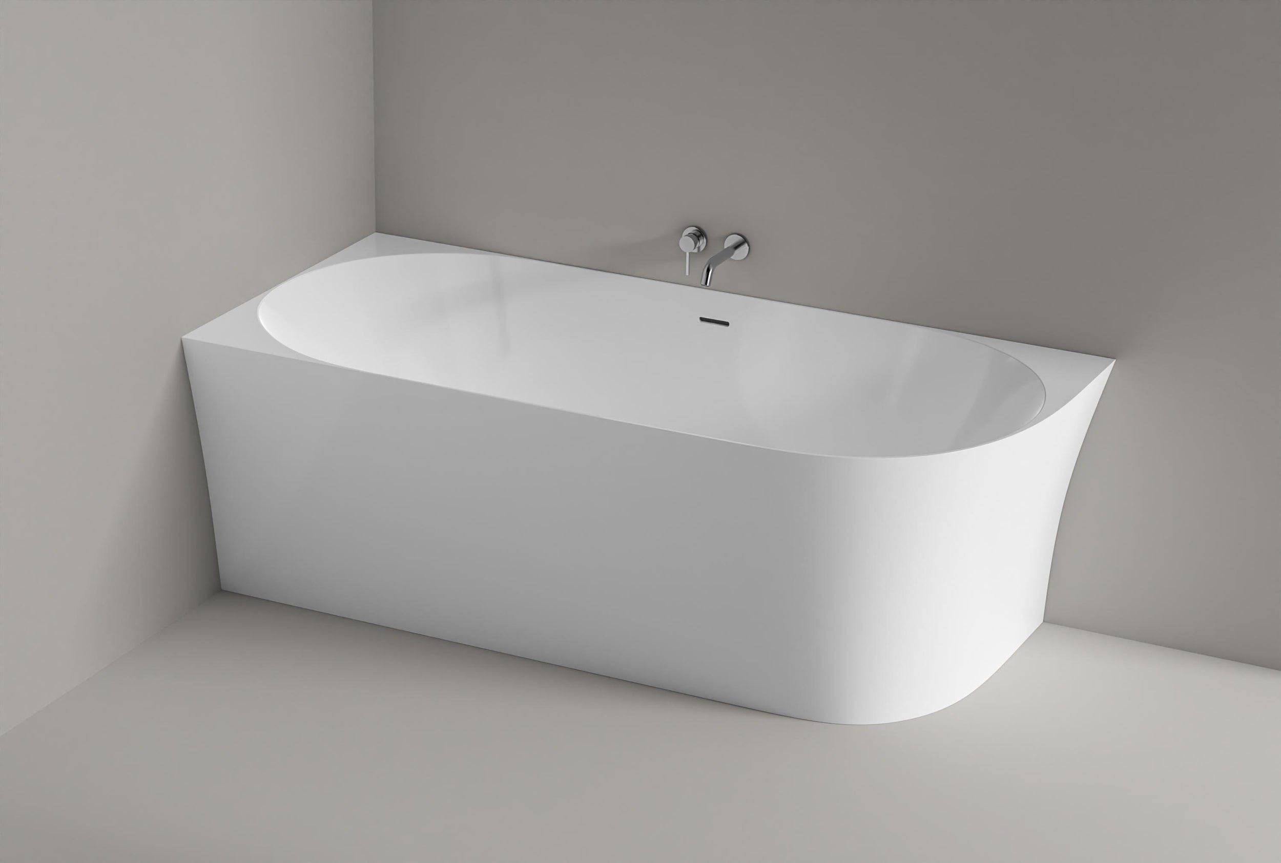 Vasca da bagno freestanding NOVA SLIM LINE Acrilico