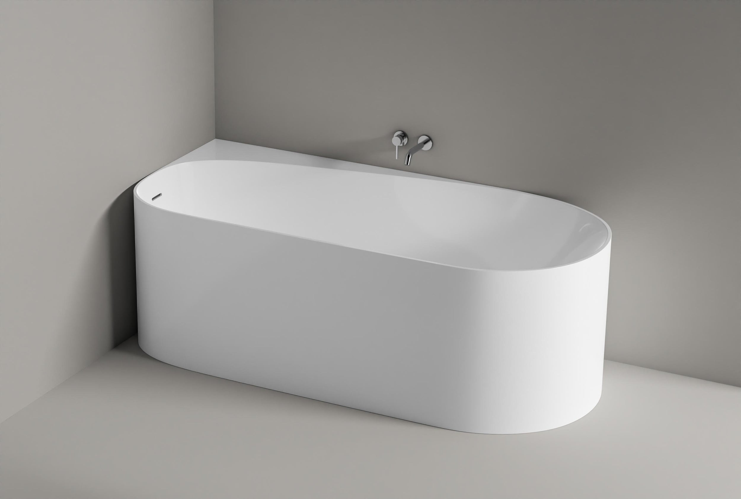 Vasca da bagno freestanding ONDA CORNER Acrilico