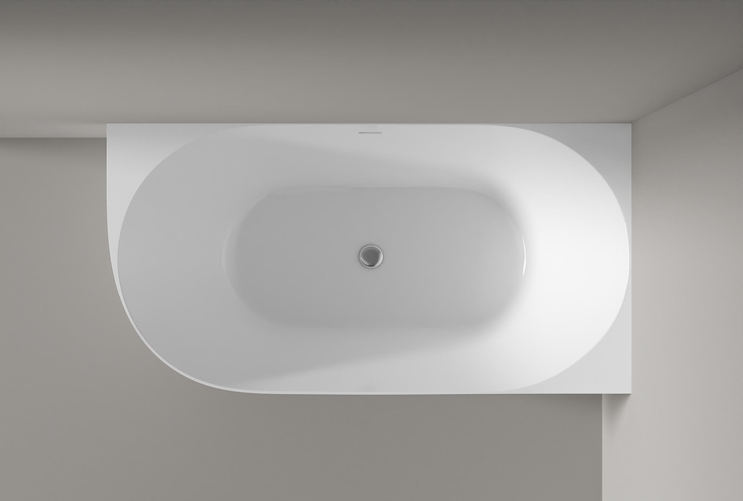 Vasca da bagno a libera installazione NOVA SLIM LINE Acrilico