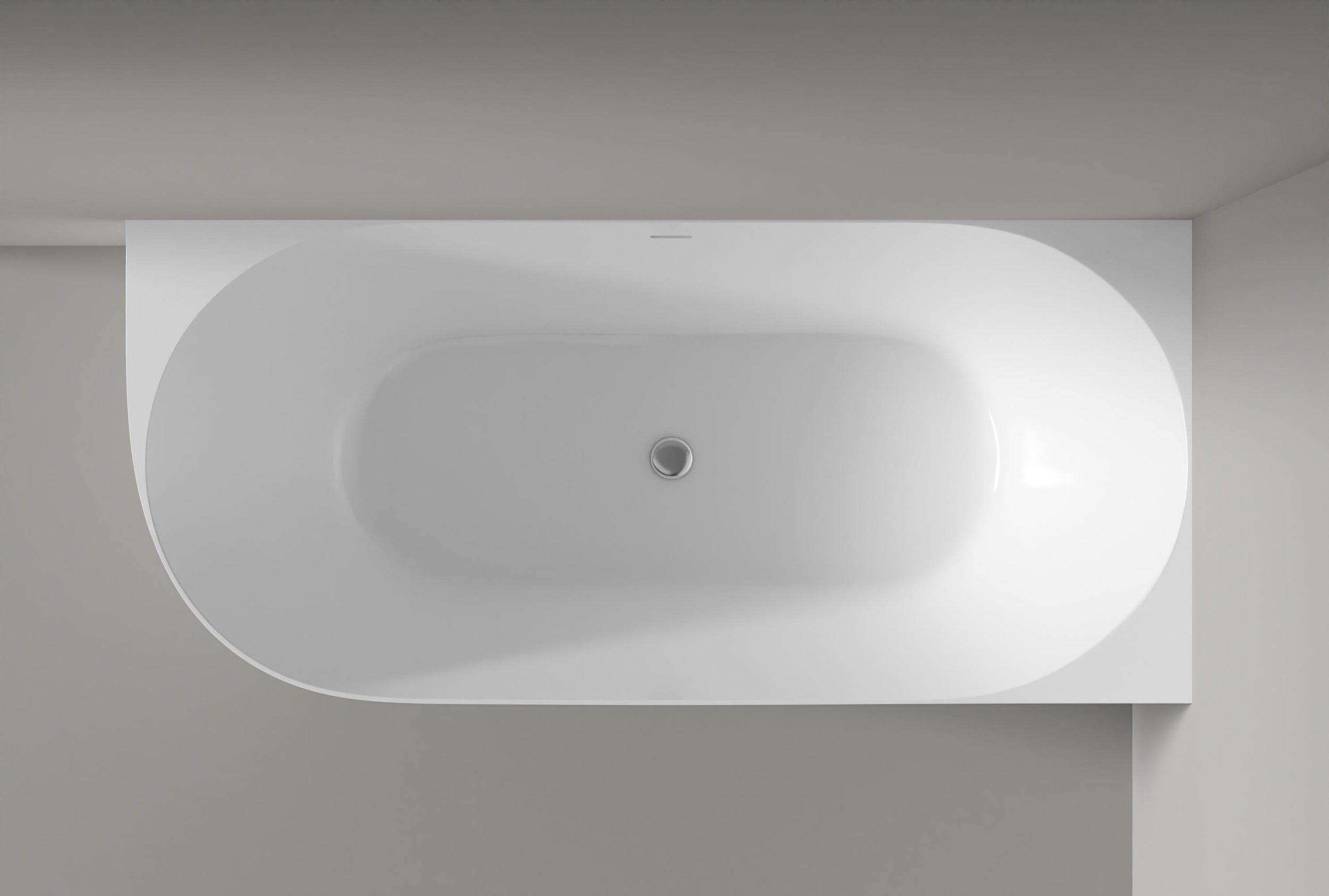 Vasca da bagno a libera installazione NOVA SLIM LINE Acrilico