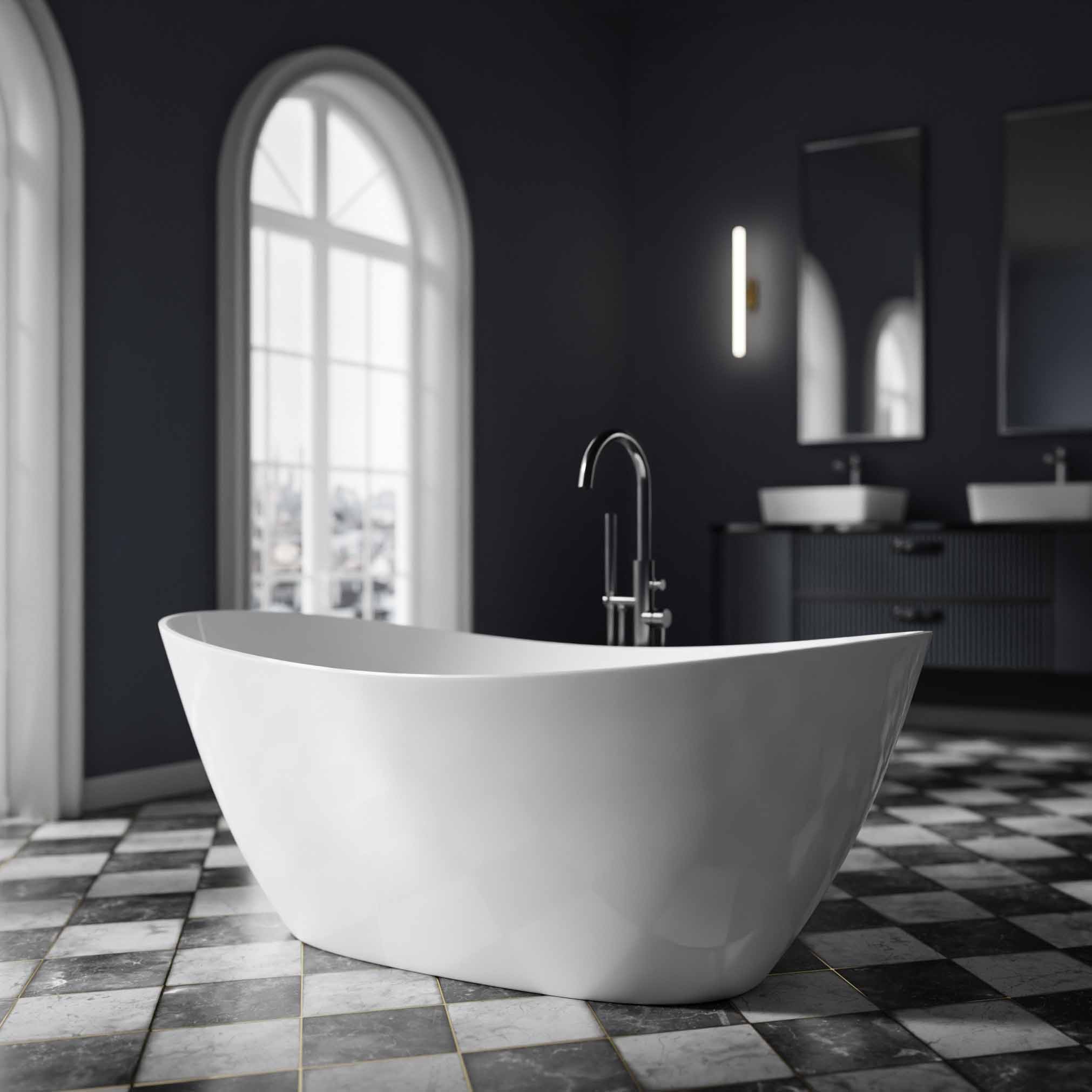 Vasca da bagno freestanding BELLAGIO 2.0