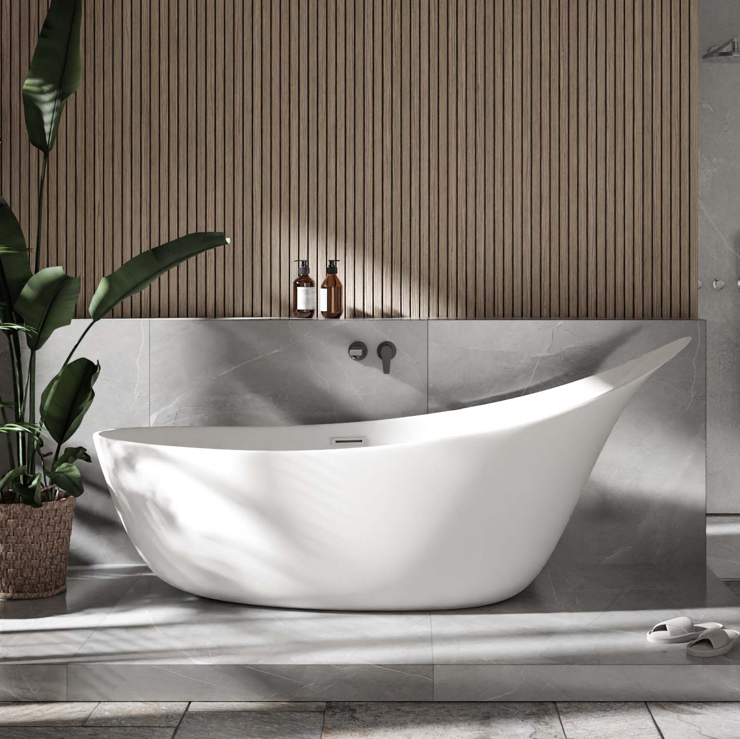 Vasca da bagno freestanding SOPHIE Acrilico