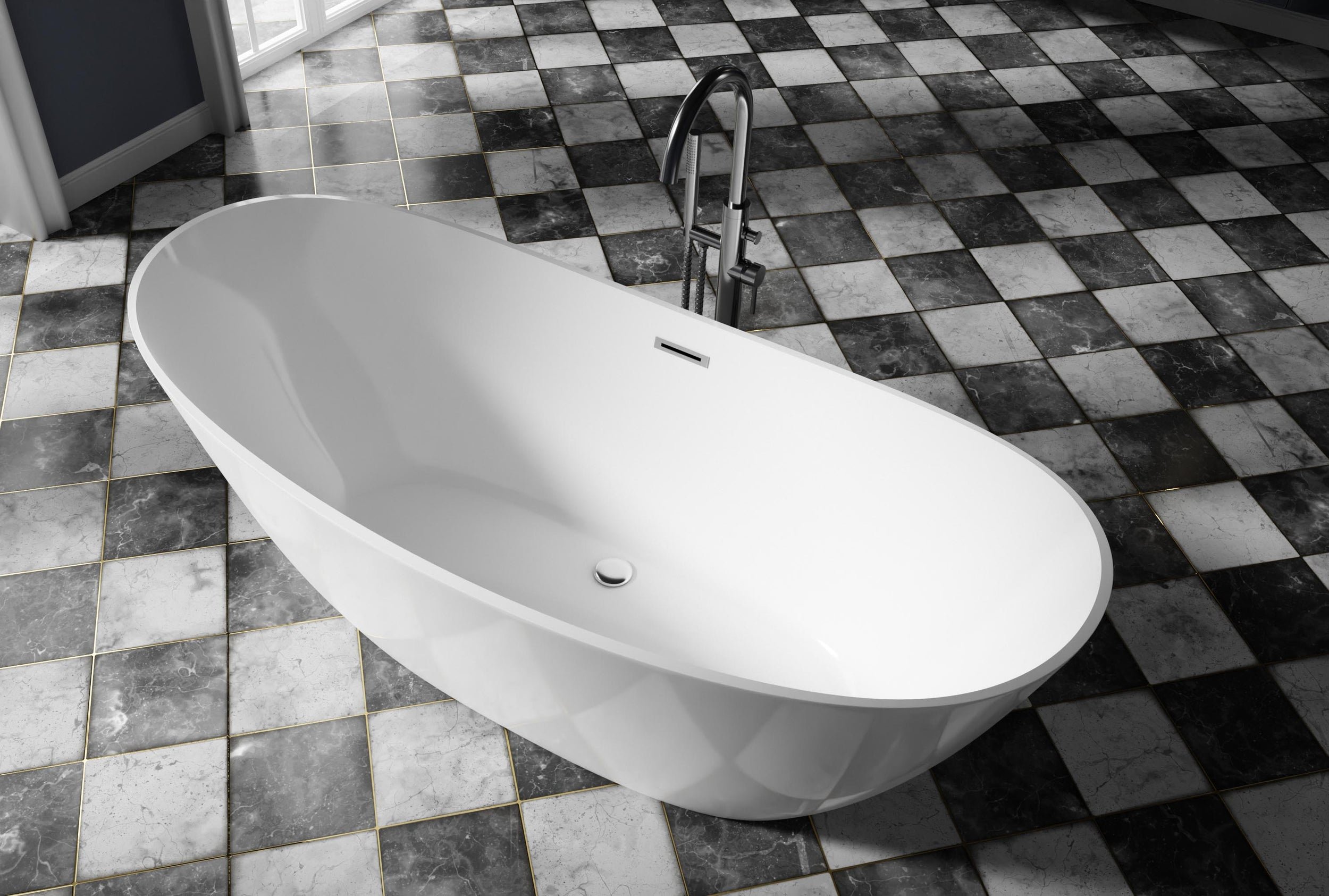 Vasca da bagno freestanding BELLAGIO 2.0