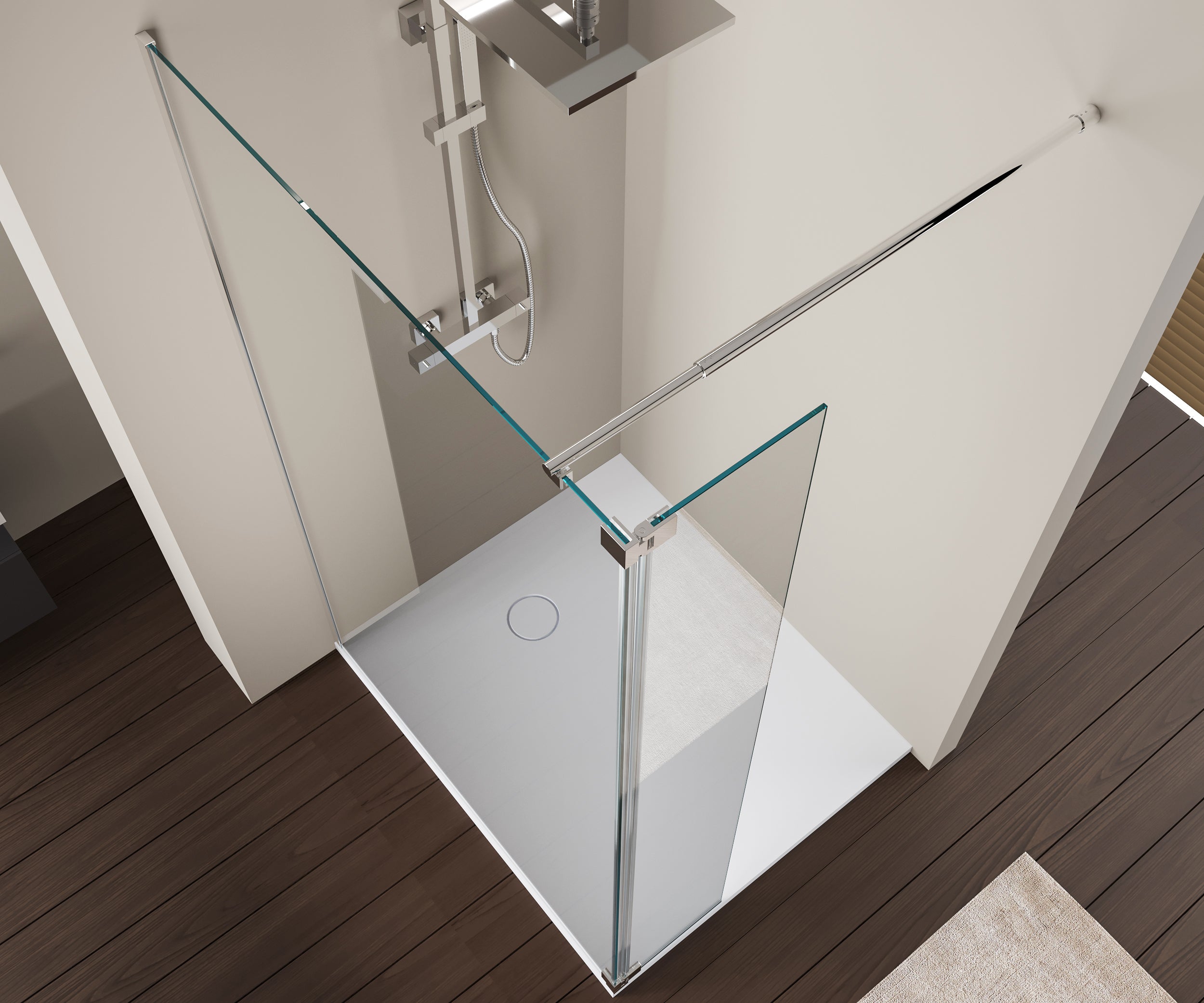 Parete doccia walk-in doccia Nano NT109