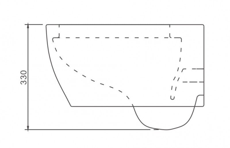 Pacchetto completo WC 23: WC NT2038 Bianco