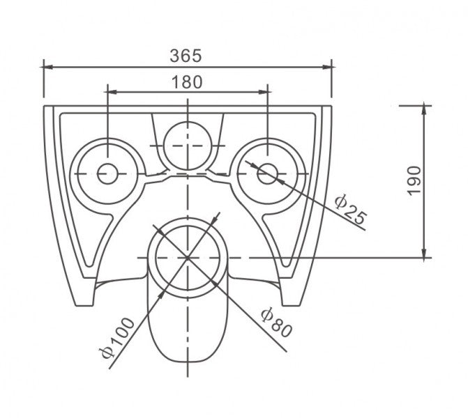Pacchetto completo WC 23: WC NT2038 Bianco