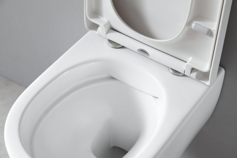 Pacchetto WC 35: WC NT2039 Bianco con chiusura Soft-Close