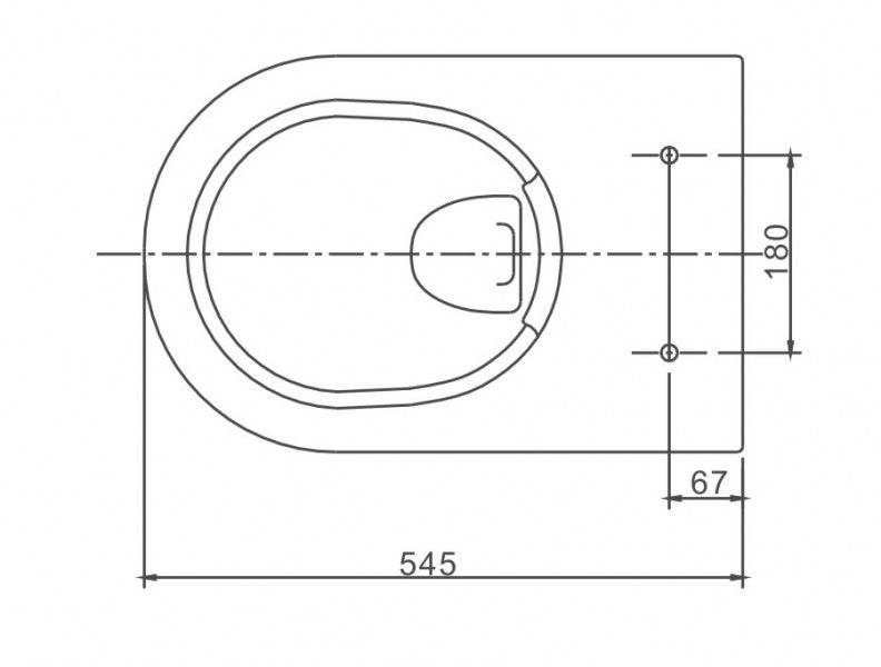 Pacchetto completo WC 22: WC NT2039 e sedile soft-close