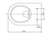 Pacchetto completo per WC 41: WC NT2039 Bianco