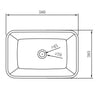 Lavabo da appoggio NT3155