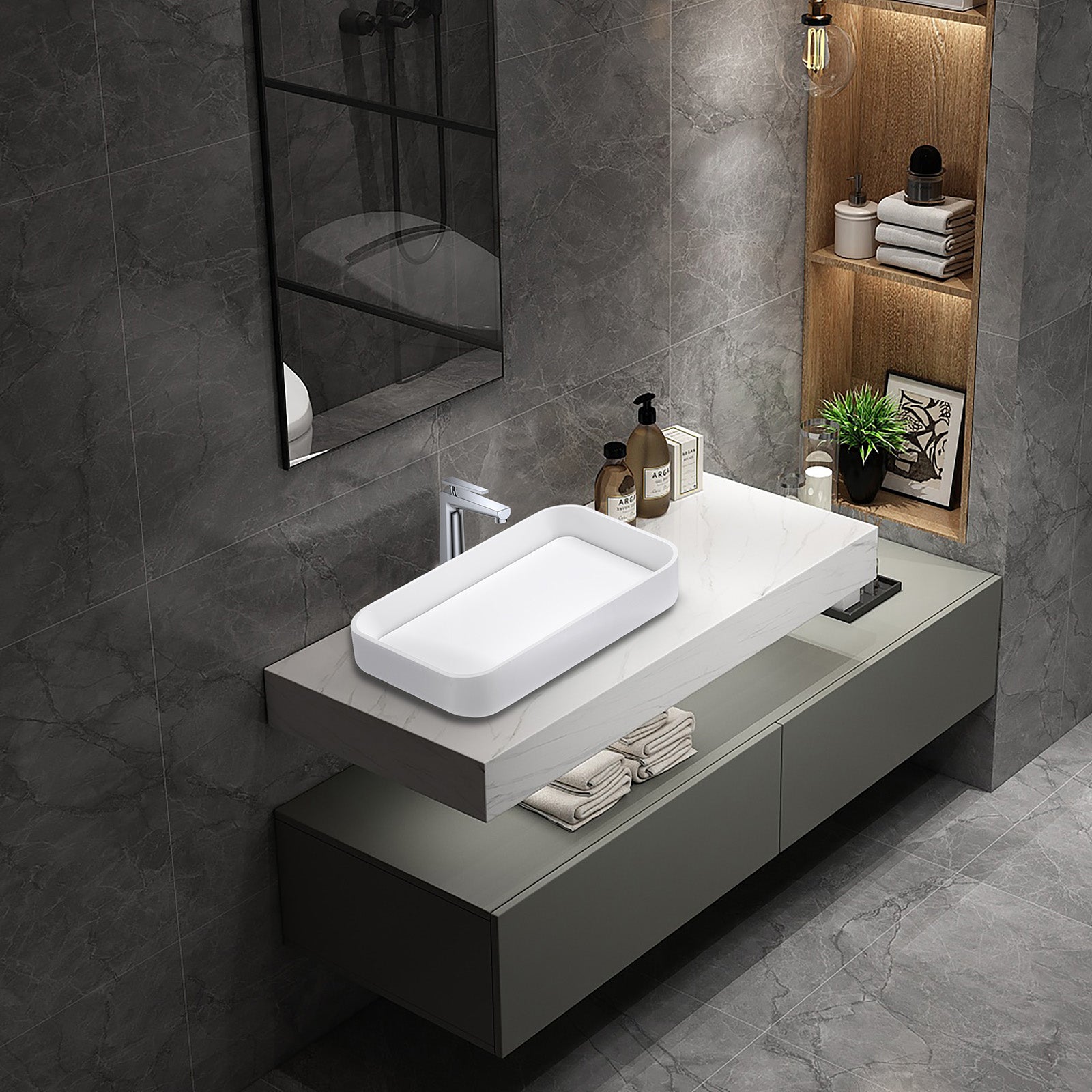 Lavabo da appoggio NT38