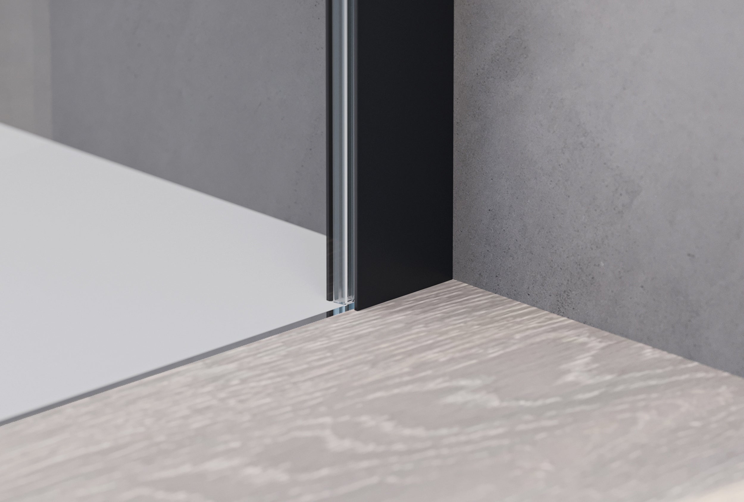 Doccia ad angolo con porta girevole NT604 - FLEX