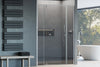 Doccia a incasso con porta a battente - due pannelli fissi NT607 - FLEX