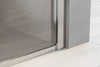 Doccia a incasso con porta a battente - due pannelli fissi NT607 - FLEX